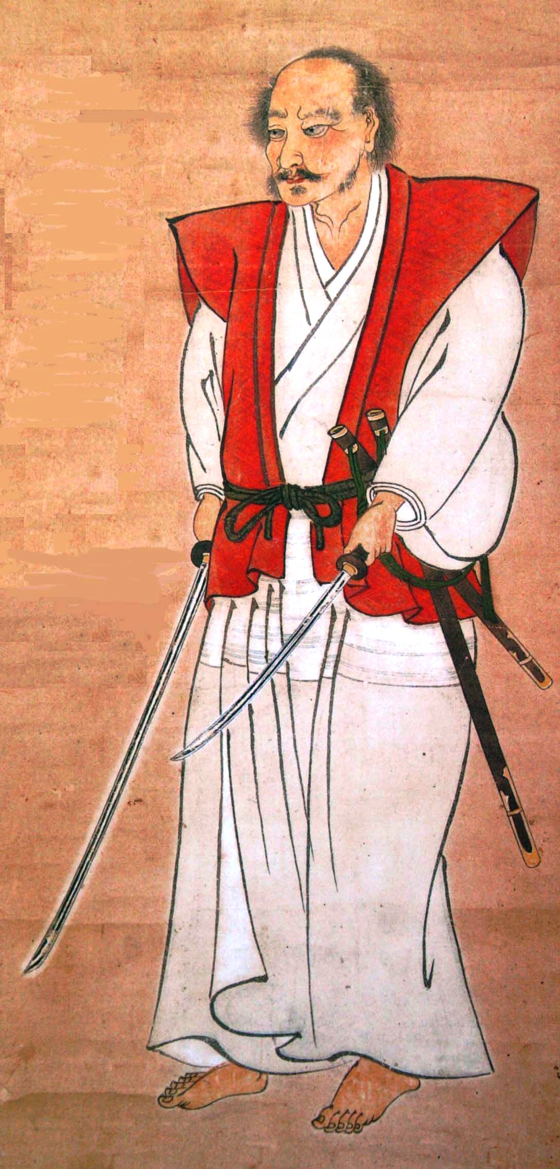 Miyamoto Musashi, autoportrét